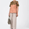 Slim Fit Round Neck Top with Canopy Print - Genes Lecoanet Hemant