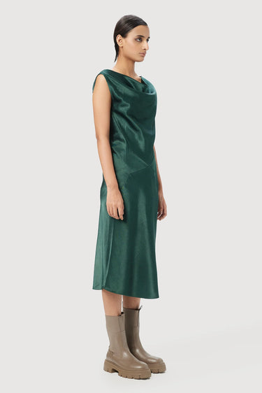 Slim Fit Sleeveless Bias Dress - Genes Lecoanet Hemant