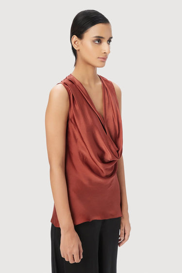 Slim Fit Sleeveless Top - Genes Lecoanet Hemant