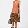 Slim Fit V-Neck Sleeveless Dress with Canopy Print - Genes Lecoanet Hemant