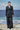 Black relaxed jacket for women with easy fit and fluid silhouette