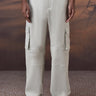 Soft Fern Green Cotton Twill Cargo Trousers - Genes Online Store