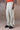 Soft Fern Green Cotton Twill Wide-Leg Trouser - Genes Online Store