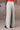 Soft Fern Green Cotton Twill Wide-Leg Trouser - Genes Online Store