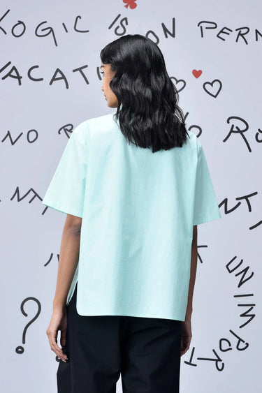 Solo Bunny Relax Fit Shirt- Nile Green - Genes Online Store