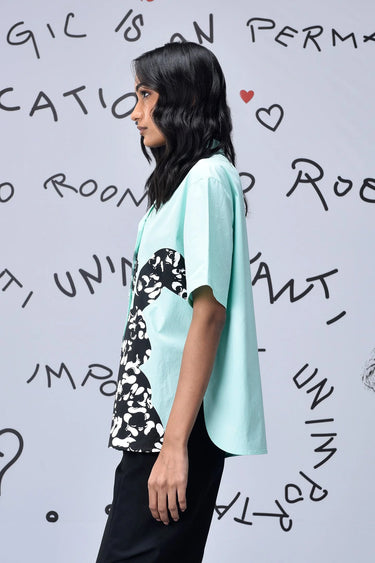 Solo Bunny Relax Fit Shirt- Nile Green - Genes Online Store