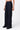 Straight Fit Cotton Poplin Trousers with Bead Embroidered Stripes