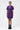 Straight Fit Dress With Tie-Up Waist-Amethyst - Genes Lecoanet Hemant