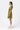 Straight Fit Dress With Tie-Up Waist-Bright Olive - Genes Lecoanet Hemant