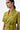 Straight Fit Dress With Tie-Up Waist-Bright Olive - Genes Lecoanet Hemant