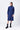 Straight Fit Shirt Dress with Heritage Embroidery - Navy Blue - Genes Lecoanet Hemant