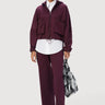 Straight Fit Trousers with Forward Side Seams - Genes Lecoanet Hemant