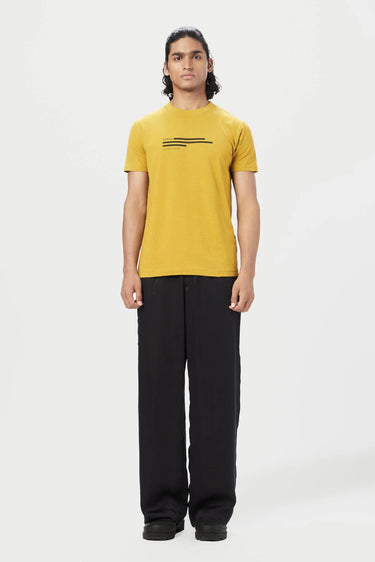 Straight Fit Trousers with Front Drawstrings - Genes Lecoanet Hemant