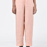 Straight Fit Trousers With Striped Detail Light Peach - Genes Lecoanet Hemant