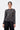 Straight Fit Viscose Satin Top with Twisted Knot and Animal Print