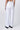 Straight Fit White Linen Trousers