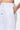 Straight Fit White Linen Trousers