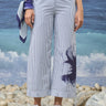 Straight-leg culottes for women with relaxed fit and tailored silhouette