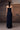 Elegant black evening dress women India modern luxury fashion