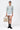 Striped Cotton Top with Puff Sleeves - Genes Lecoanet Hemant