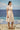 Striped Premium Cotton Midi Dress