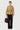 Structured Pleated Shoulder A-Line Jacket -Ochre
