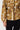 Structured Pleated Shoulder A-Line Jacket -Ochre