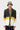Stylish Two-Button Jacket with Scalloped Printed Lining - Blue - Genes Lecoanet Hemant