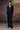 Women navy designer blazer with satin lapel, luxury formal wear India