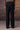 Black tailored trousers styled for formal and smart casual wear