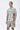 Taupe-Clay Cotton Jersey Regular Fit T-Shirt with Aurora Print