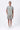 Taupe-Clay Cotton Jersey Regular Fit T-Shirt with Aurora Print