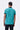 Teal Green Cotton Pique Regular Fit Polo with Dart Details