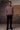 Cherry lacquer textured sweatshirt for men by Genes Lecoanet Hemant India