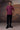 Cherry lacquer textured pocket detail T-shirt for men with relaxed fit