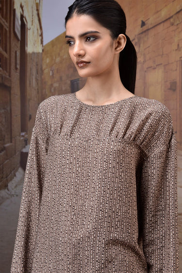 Stylish textured blouse for women, premium designer wear India