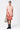 Tropical Print Polo Dress with Contrast Tipping-Light Peach - Genes Lecoanet Hemant