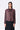 Viscose Satin Regular Fit Draped Top with Band Collar - Genes Lecoanet Hemant