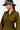 Voluminous Sleeve Slim Fit Shirt Khaki - Genes Lecoanet Hemant