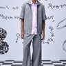 Waistband Detail Relax Fit Shirt - Genes Online Store