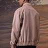 Warm Beige Corduroy Bomber Jacket - Genes Online Store