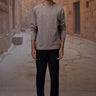 Warm Beige Micro Pattern T-Shirt - Genes Online Store