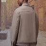 Warm Beige Poly Viscose Lycra Jacket - Genes Online Store