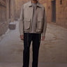 Warm Beige Poly Viscose Lycra Jacket - Genes Online Store