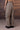 Warm Beige Poly Viscose Wide-Leg Cargo Trousers - Genes Online Store