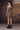 Premium beige mini dress women India by Genes Lecoanet Hemant