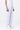 White Linen Straight Fit Trousers - Genes Lecoanet Hemant