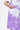 Women's Landscape Print A-Line Cotton Poplin Dress-Amethyst - Genes Lecoanet Hemant