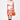 Women's Landscape Print A-Line Cotton Poplin Dress Coral Orange - Genes Lecoanet Hemant