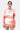 Women's Landscape Print Easy Fit Cotton Poplin Shirt -Coral Orange - Genes Lecoanet Hemant